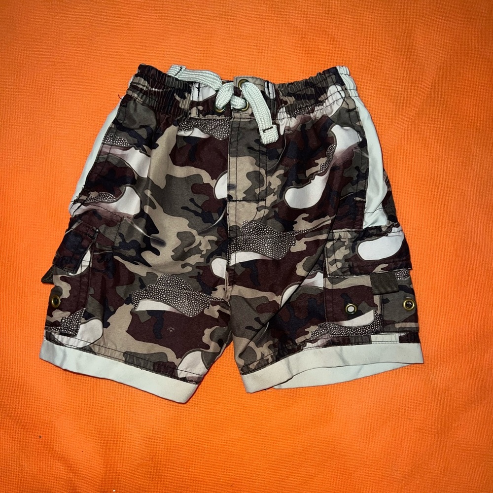 Army camouflage swimming shorts 18 months
